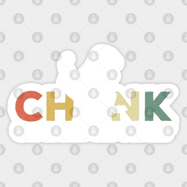 Oh Lawd He Comin Chonk T-Rex Chunky Sticker by BraaiNinja